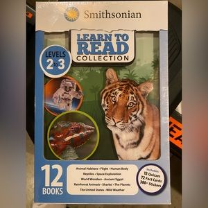 Smithsonian learn to read kids books